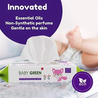 फेनोक्सीथेनॉल के बिना बेबी वाइप्स