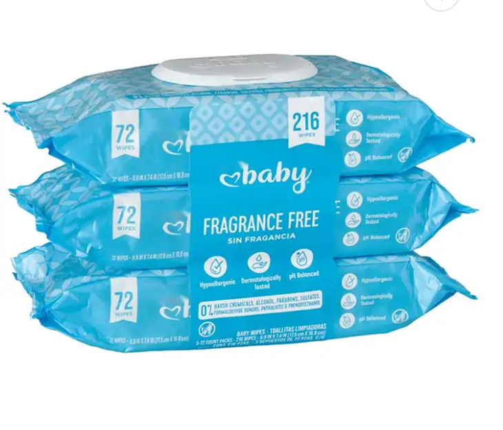 वाटर वाइप्स गैर विषैले