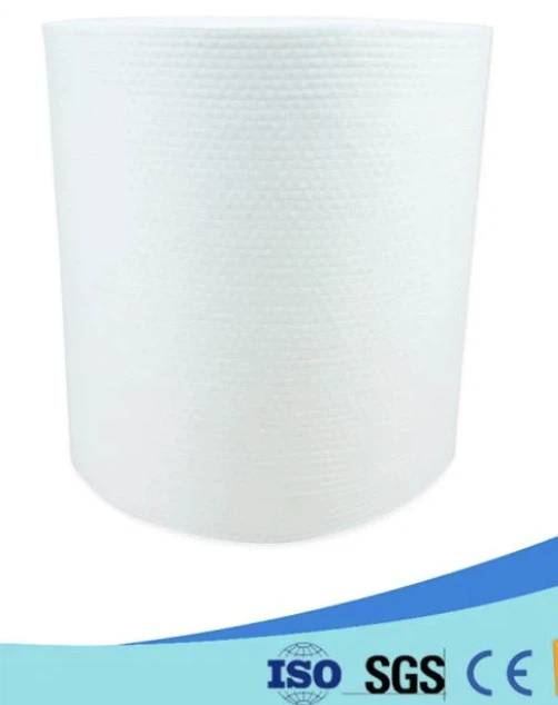 बेबी वेट वाइप्स के लिए सुपर क्वालिटी अच्छी दिखने वाली और पानी में प्रवेश करने वाली स्पनलेस नॉनवुवेन